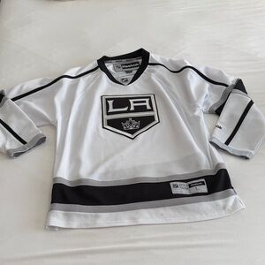 Reebok White & Black LA Kings Jersey